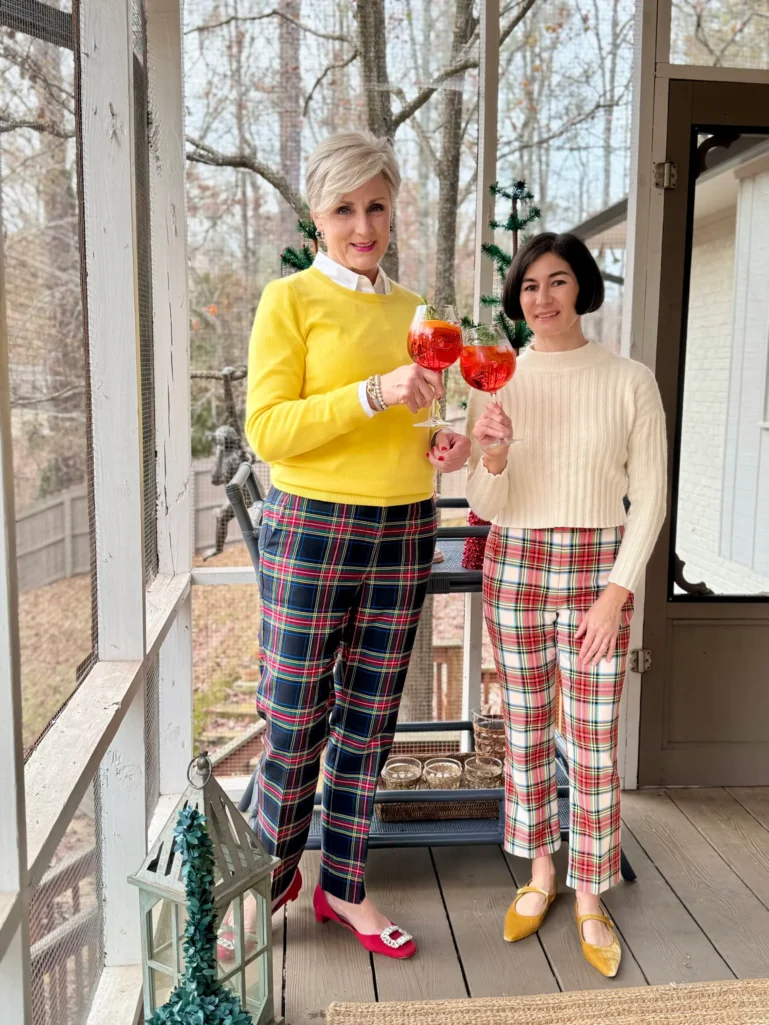 Christmas Outfits and a Holiday Appetizer