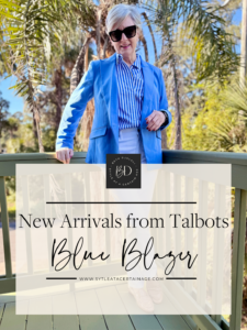 Talbots New Arrivals – Blue Blazer