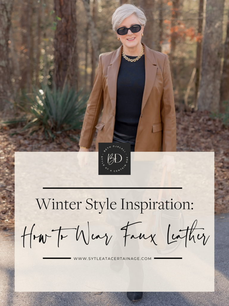 Winter Style Inspiration: How to Wear Faux Leather