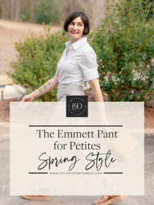 Spring Style: The Emmett Pant for Petites