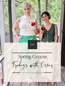 Spring Greens on Fridays with Oscar