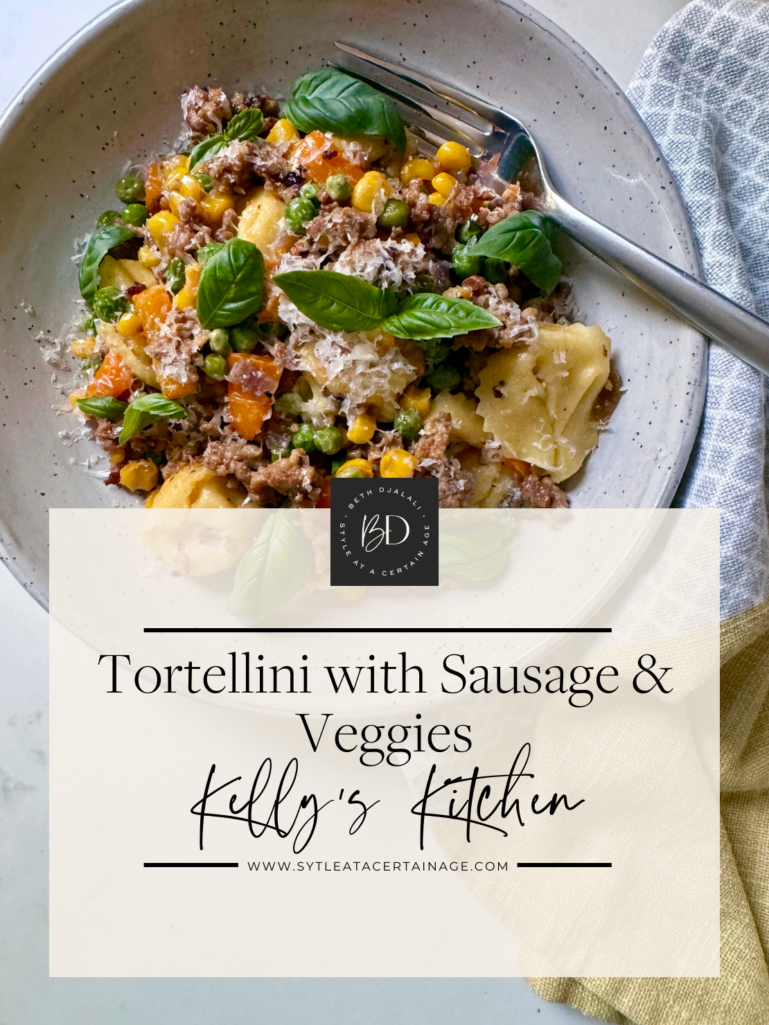 Tortellini with Sausage and Veggies Recipe