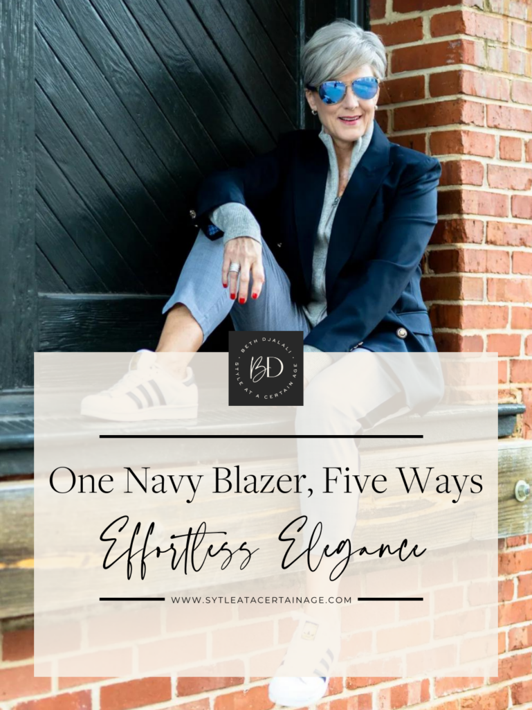 One Navy Blazer, Five Ways