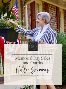 Memorial Day Sales and Outfits