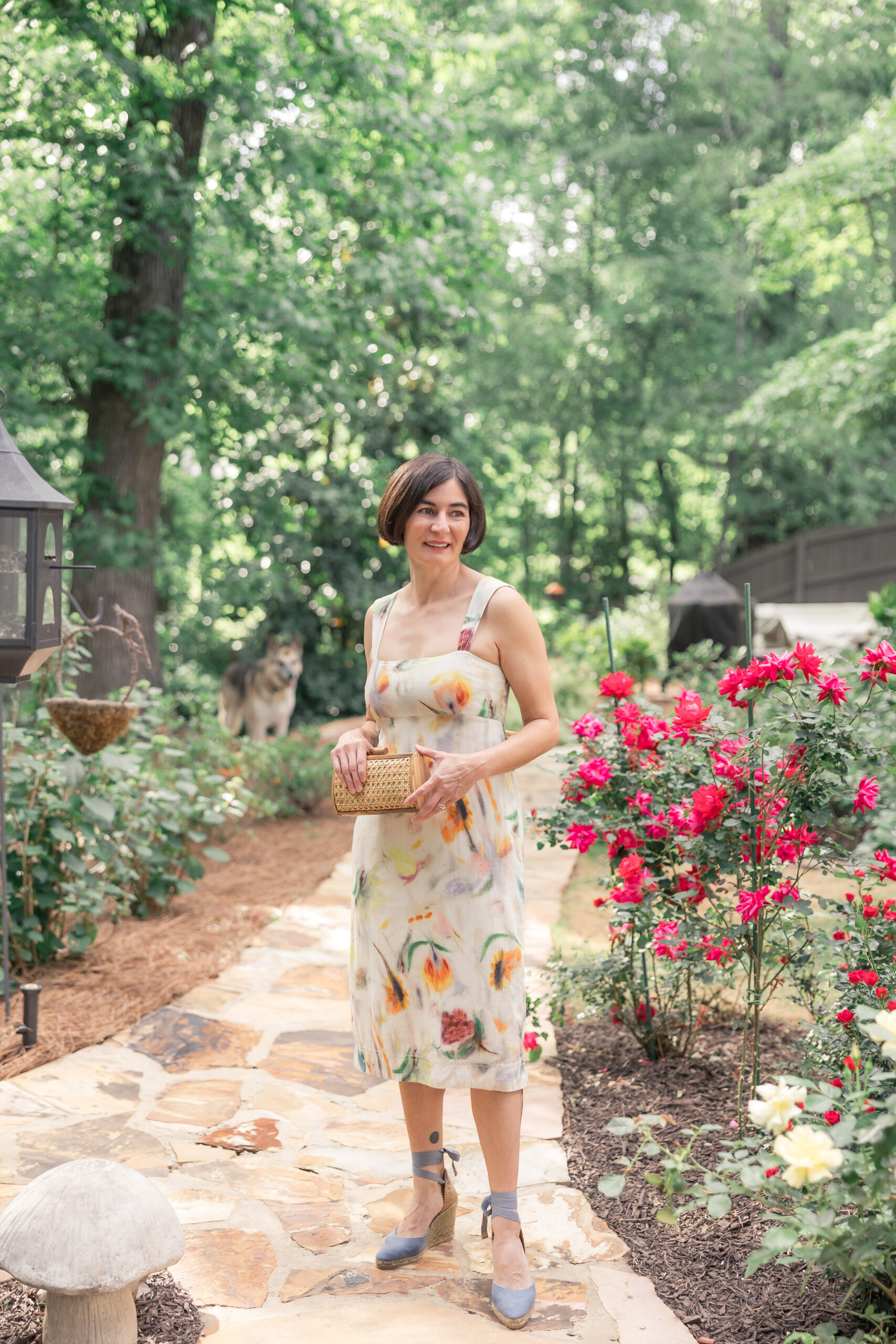 A Floral Dress for Mother's Day