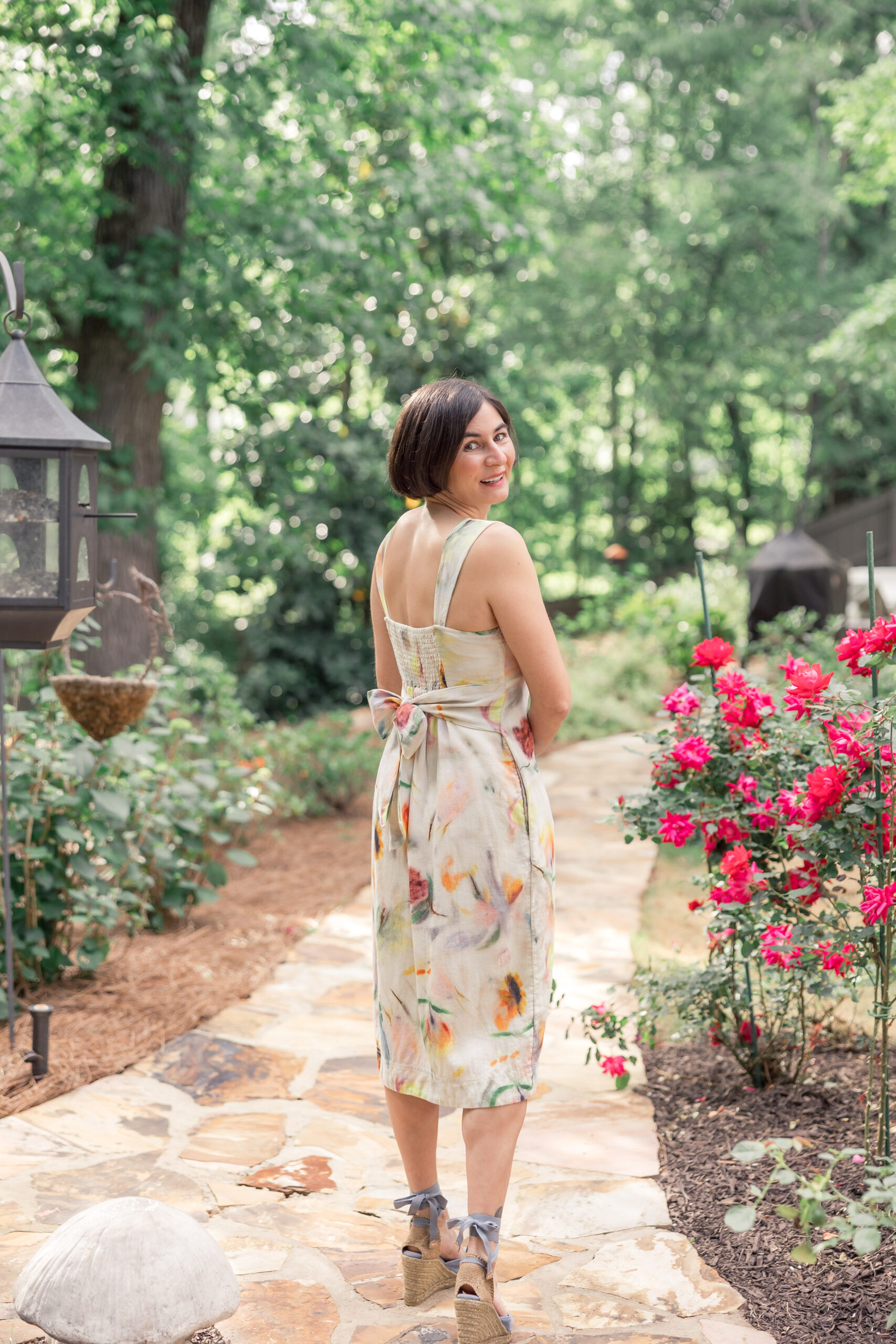 Floral Midi dress for Mother's Day