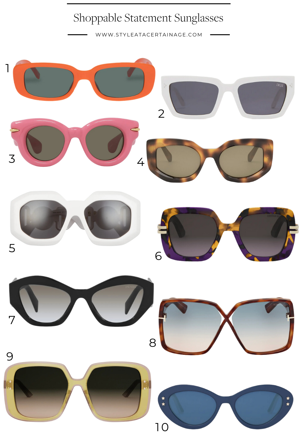 Statement Sunglasses