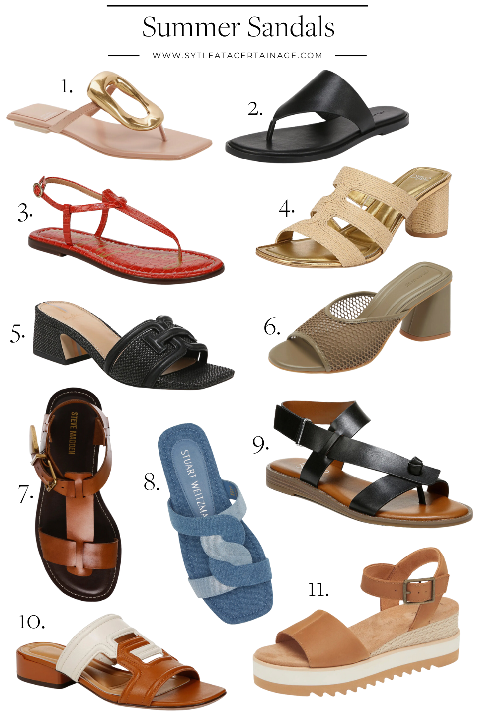 Summer Sandals