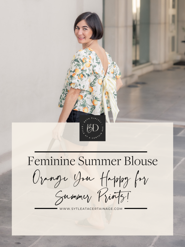 Feminine Summer Blouse