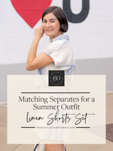 Matching Separates for a Summer Outfit