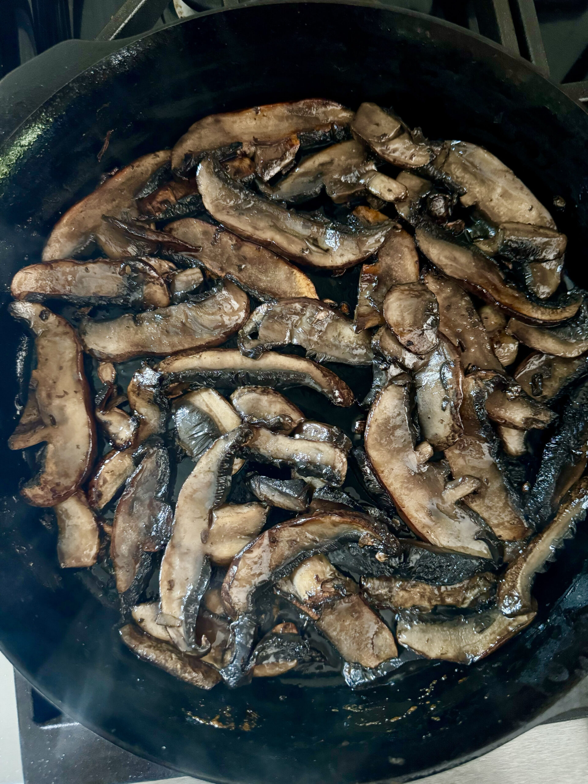 cooked mushrooms