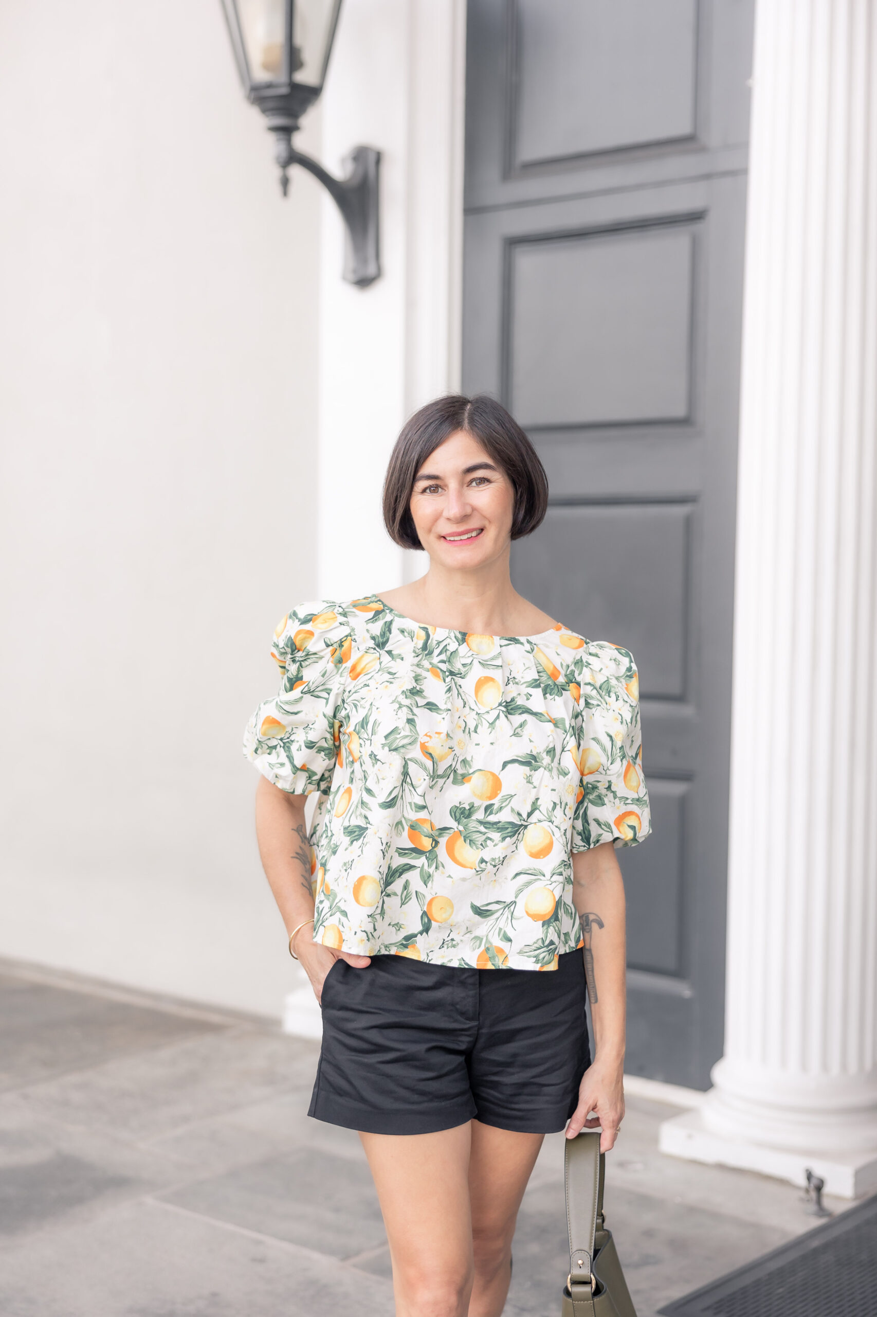 How to style a Feminine Summer Blouse