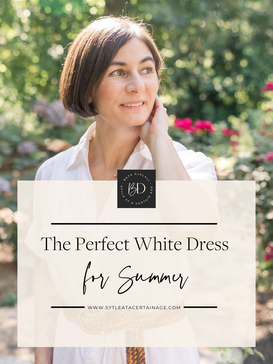 The Perfect White Dress for Summer