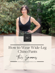 How to Wear Wide-Leg Chino Pants This Summer