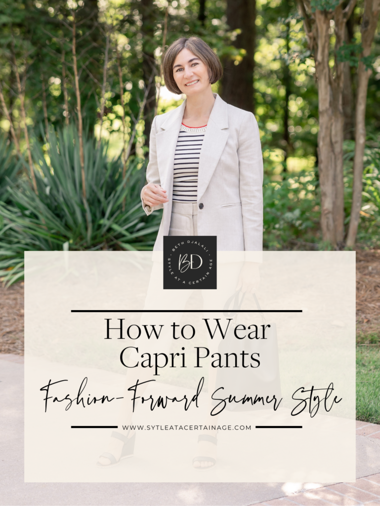 How to Wear Capri Pants