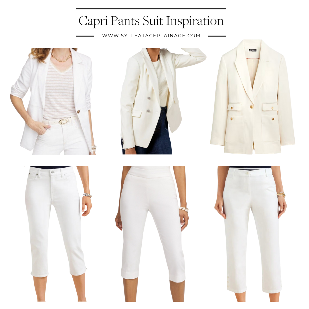 Capri Pants Suit Combinations