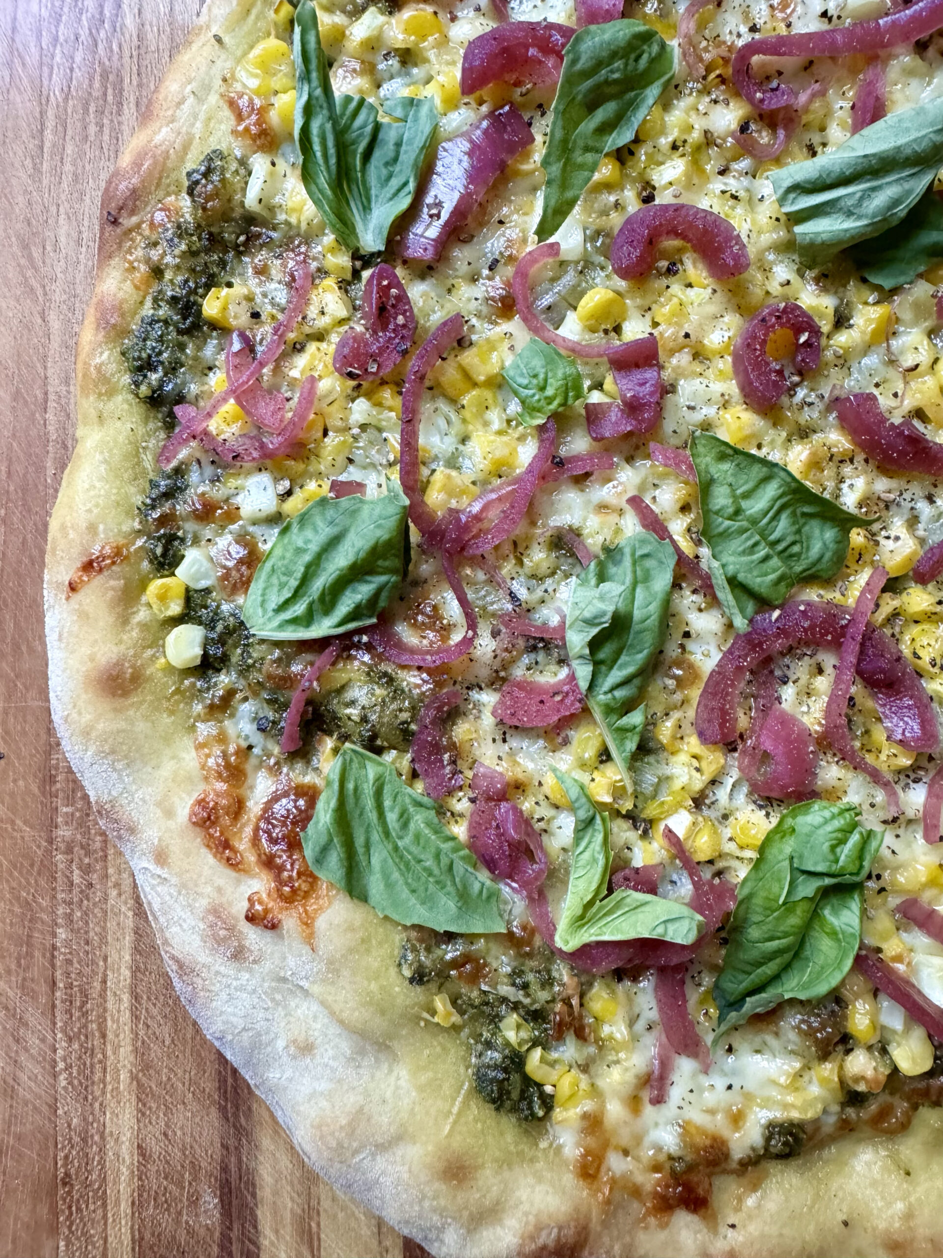 summer corn pizza recipe