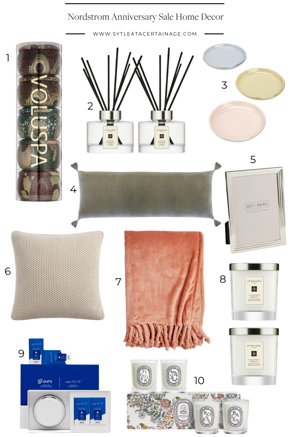 Nordstrom Anniversary Sale Home Decor