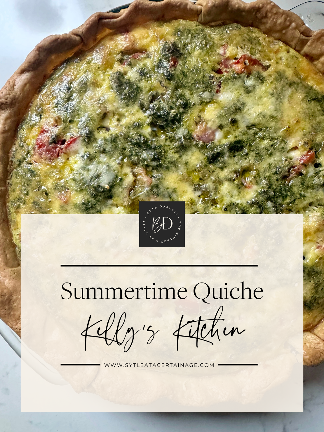 Summertime Quiche