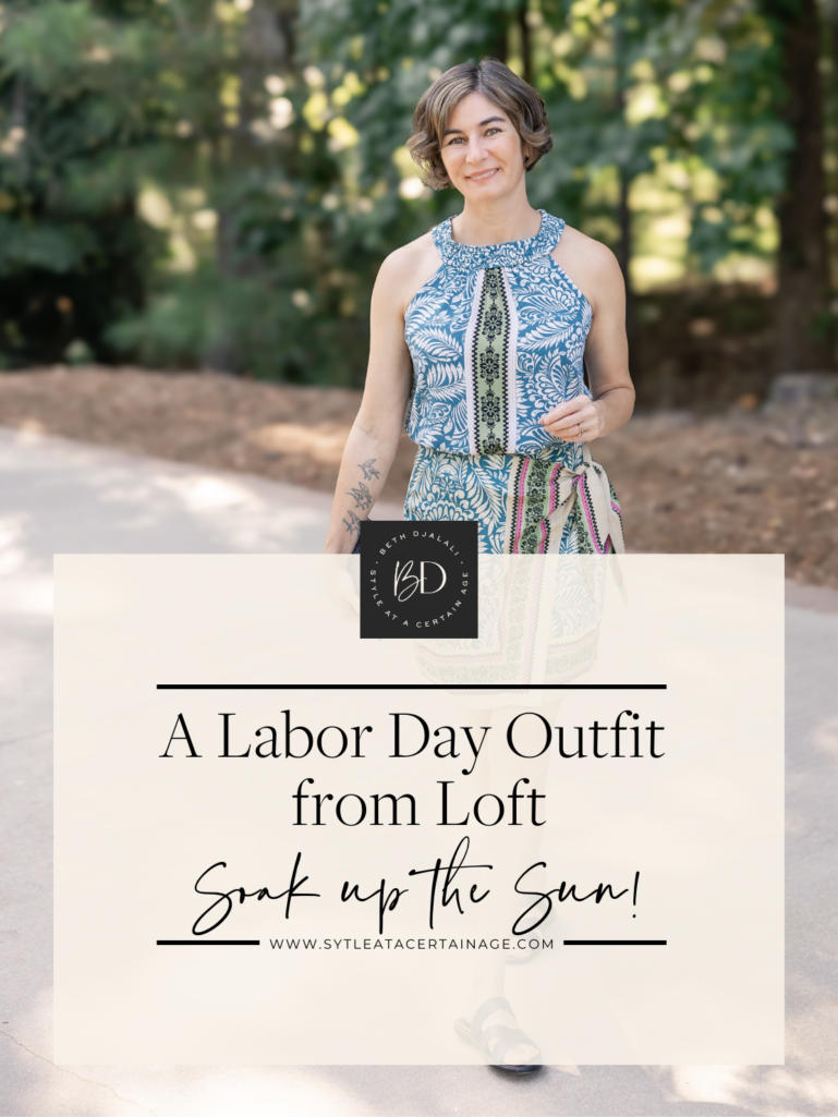 A Labor Day Outfit from Loft