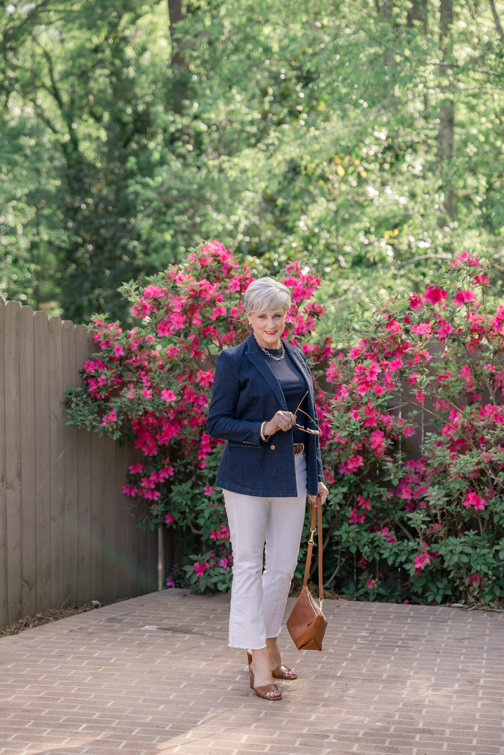 classic blazer look