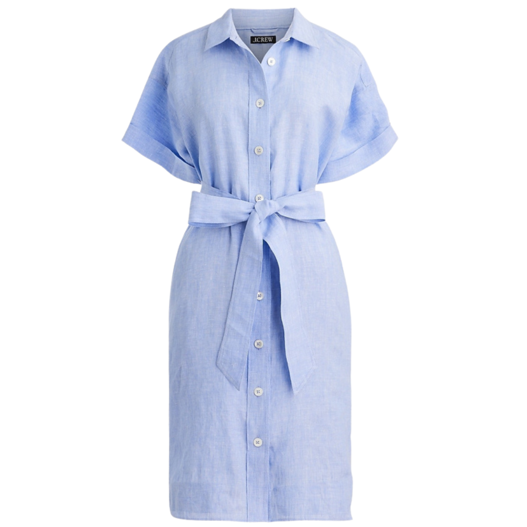 capitaine shirtdress in linen