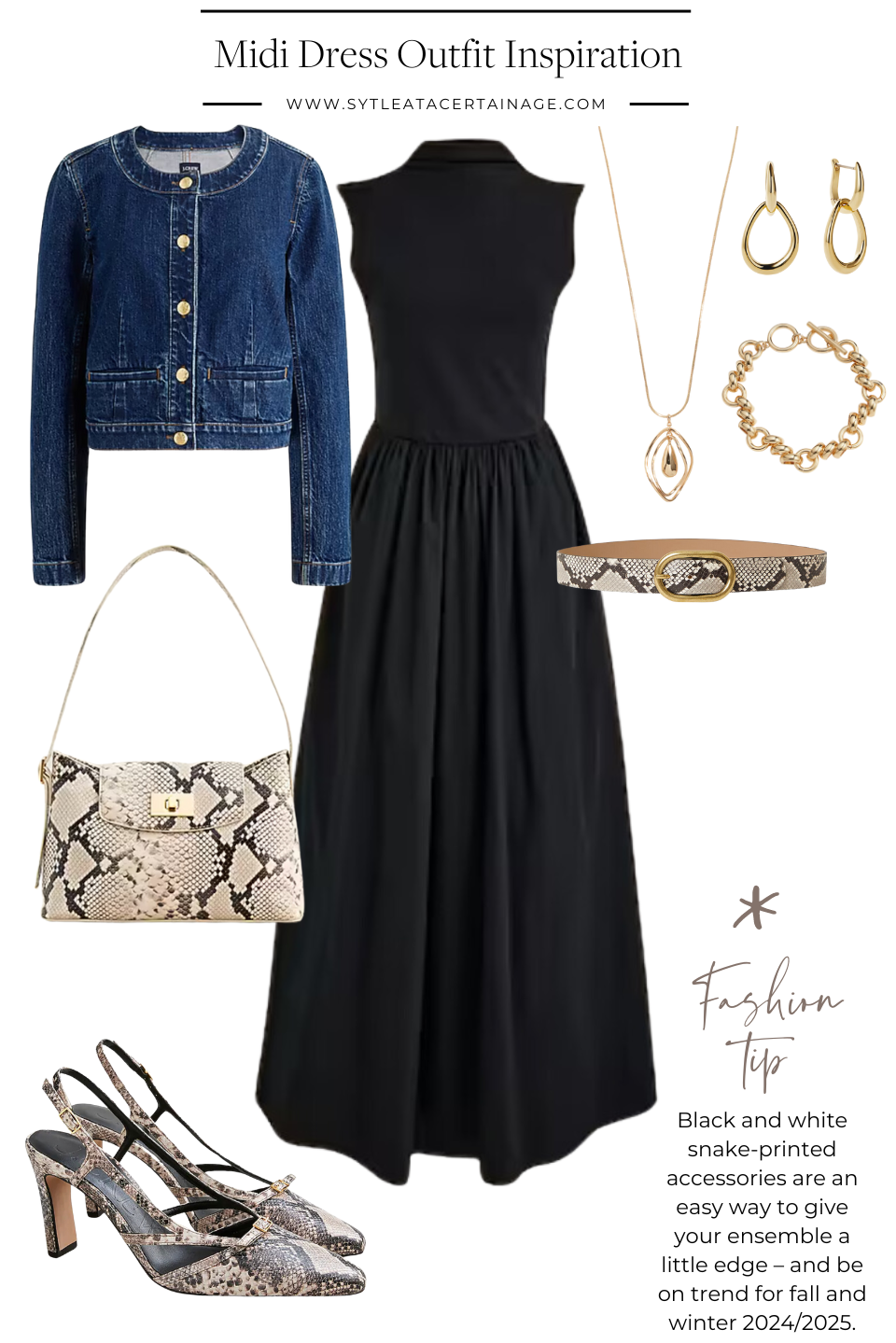 Midi Dress Outfit Inspiration