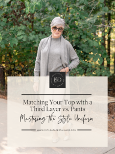 Mastering the Style Uniform: Matching Your Top with a Third Layer vs. Matching with Pants