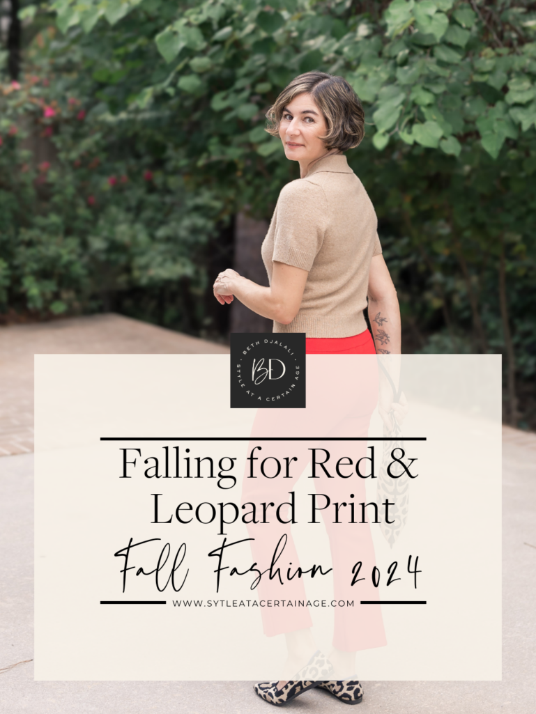 Falling for Red and Leopard Print – Fall Fashion 2024