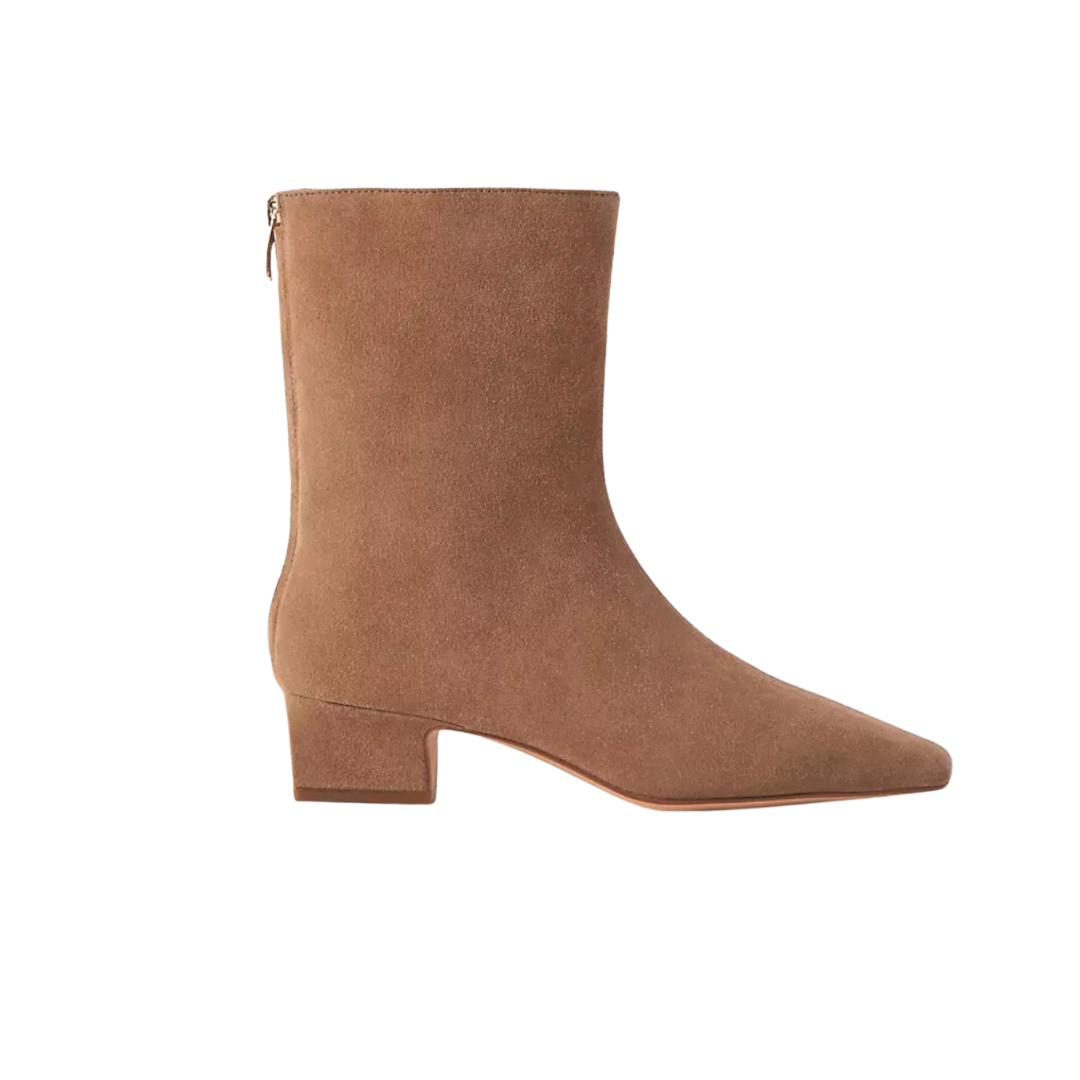 suede bootie