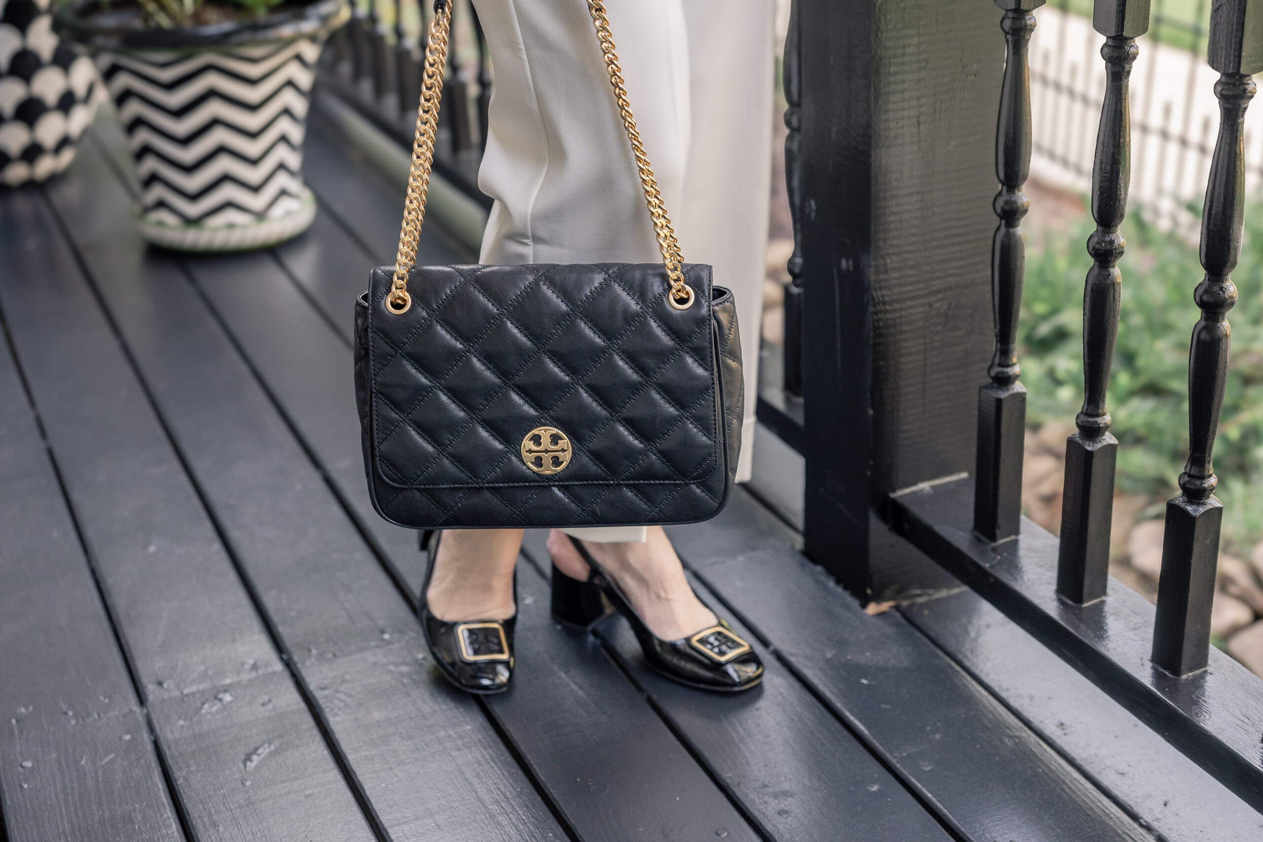 chic black bag