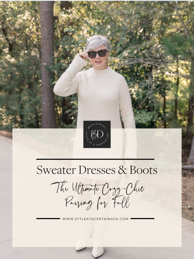 Sweater Dresses and Boots: The Ultimate Cozy-Chic Pairing for Fall