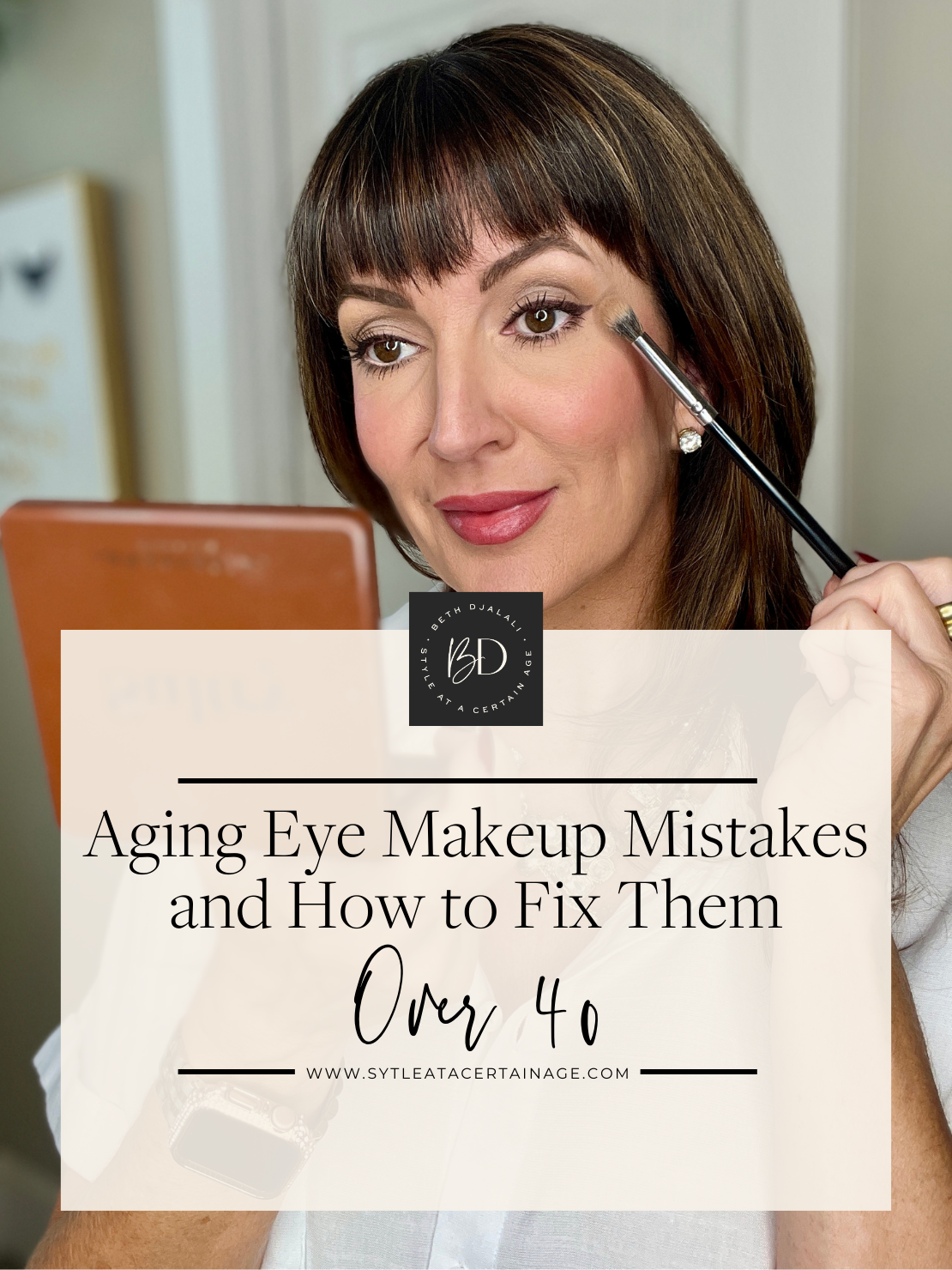 Aging Eye Makeup Mistakes and How to Fix Them Over 40