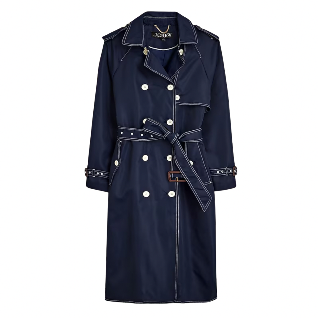 relaxed trench coat