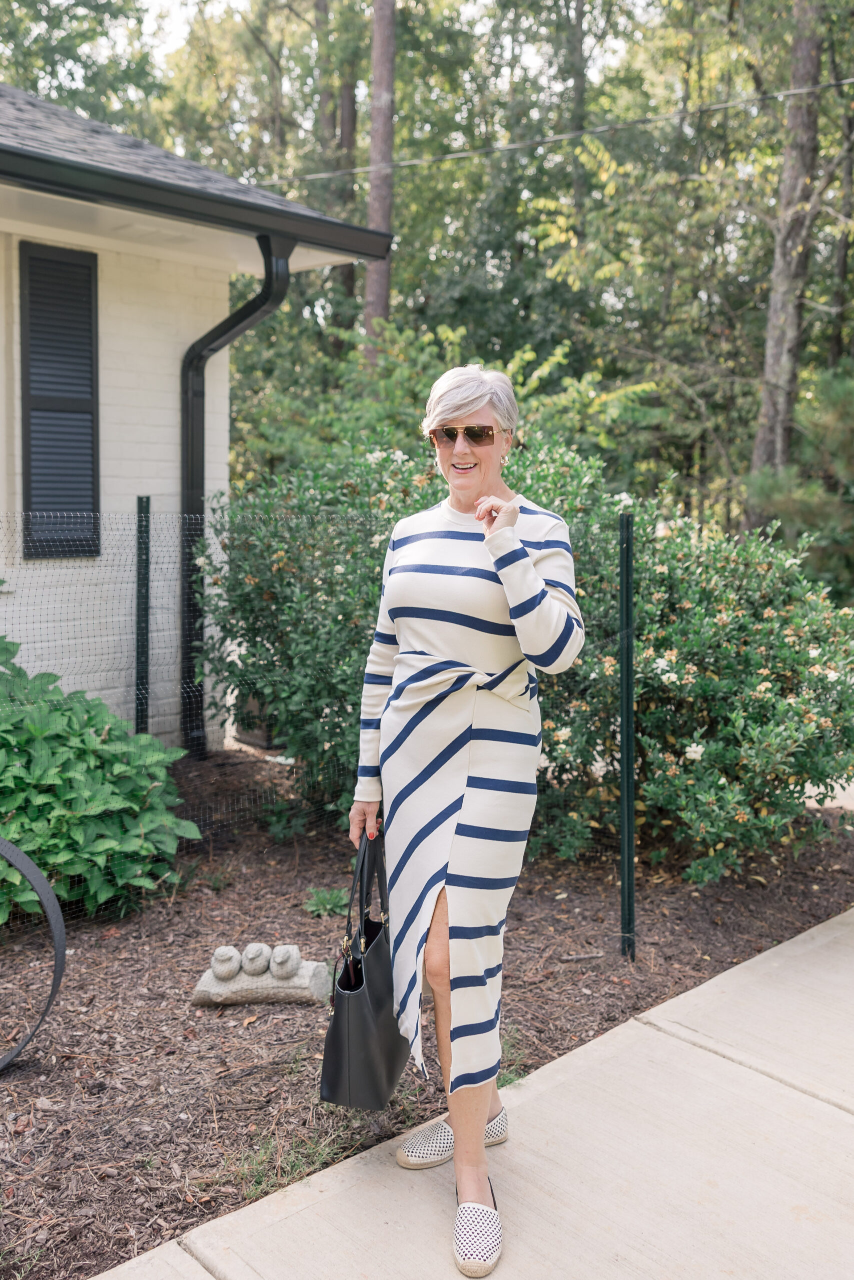 long sleeve striped dress | Readers' Favorites 10/13-10/20