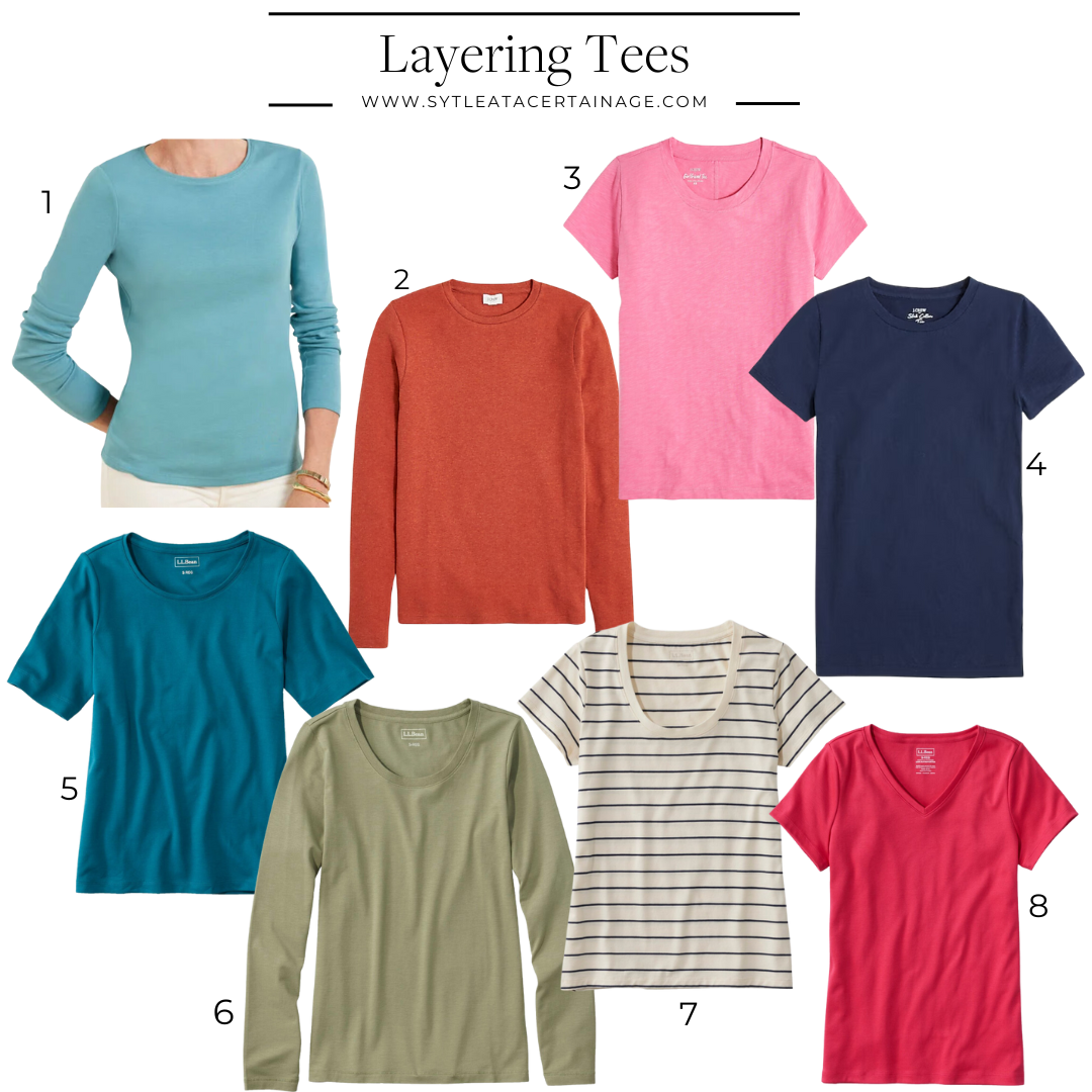 layering tees