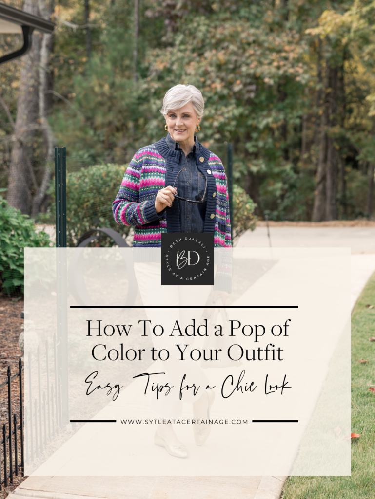 How to Add a Pop of Color to Your Outfit: Easy Tips for a Chic Look