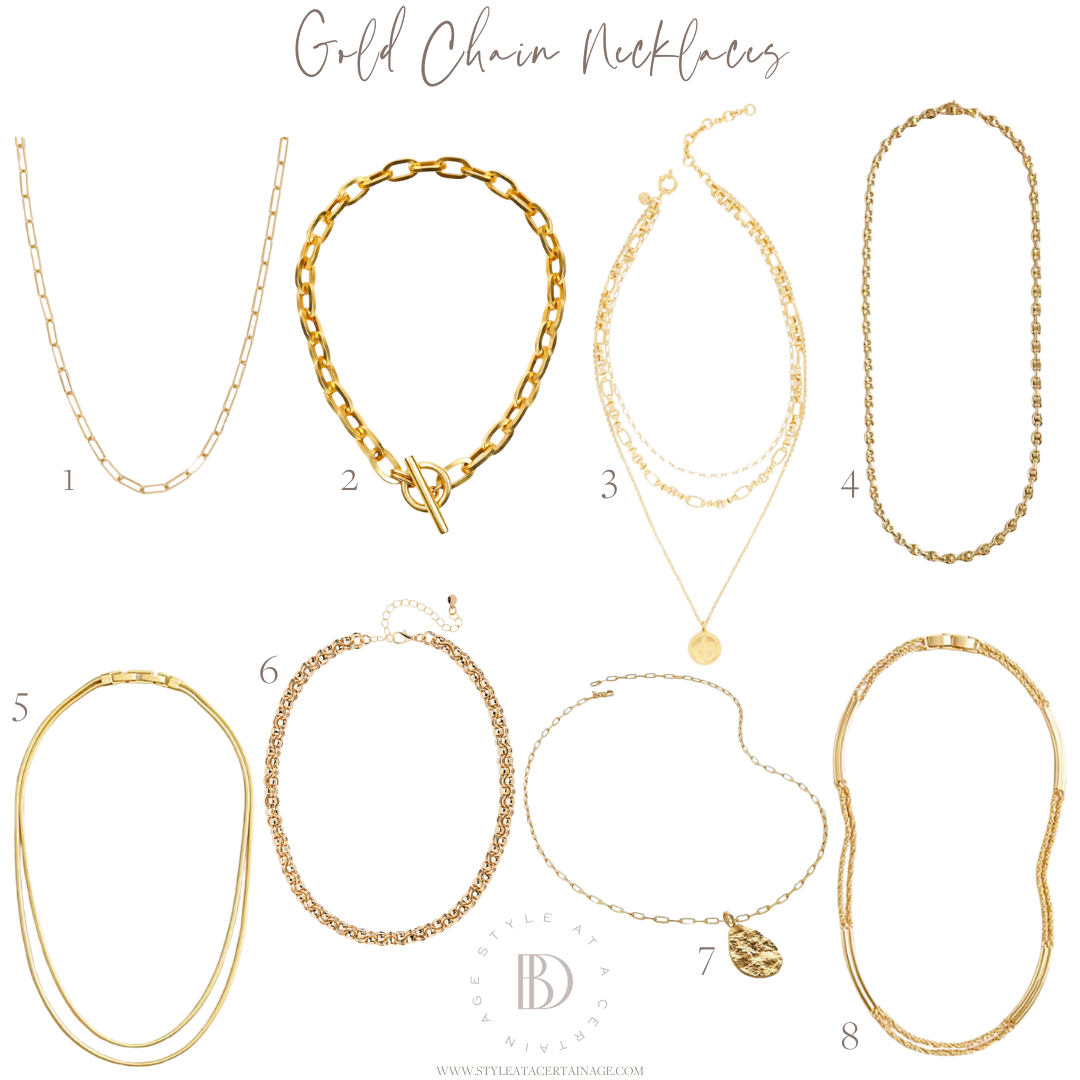 Gold Chain Necklaces