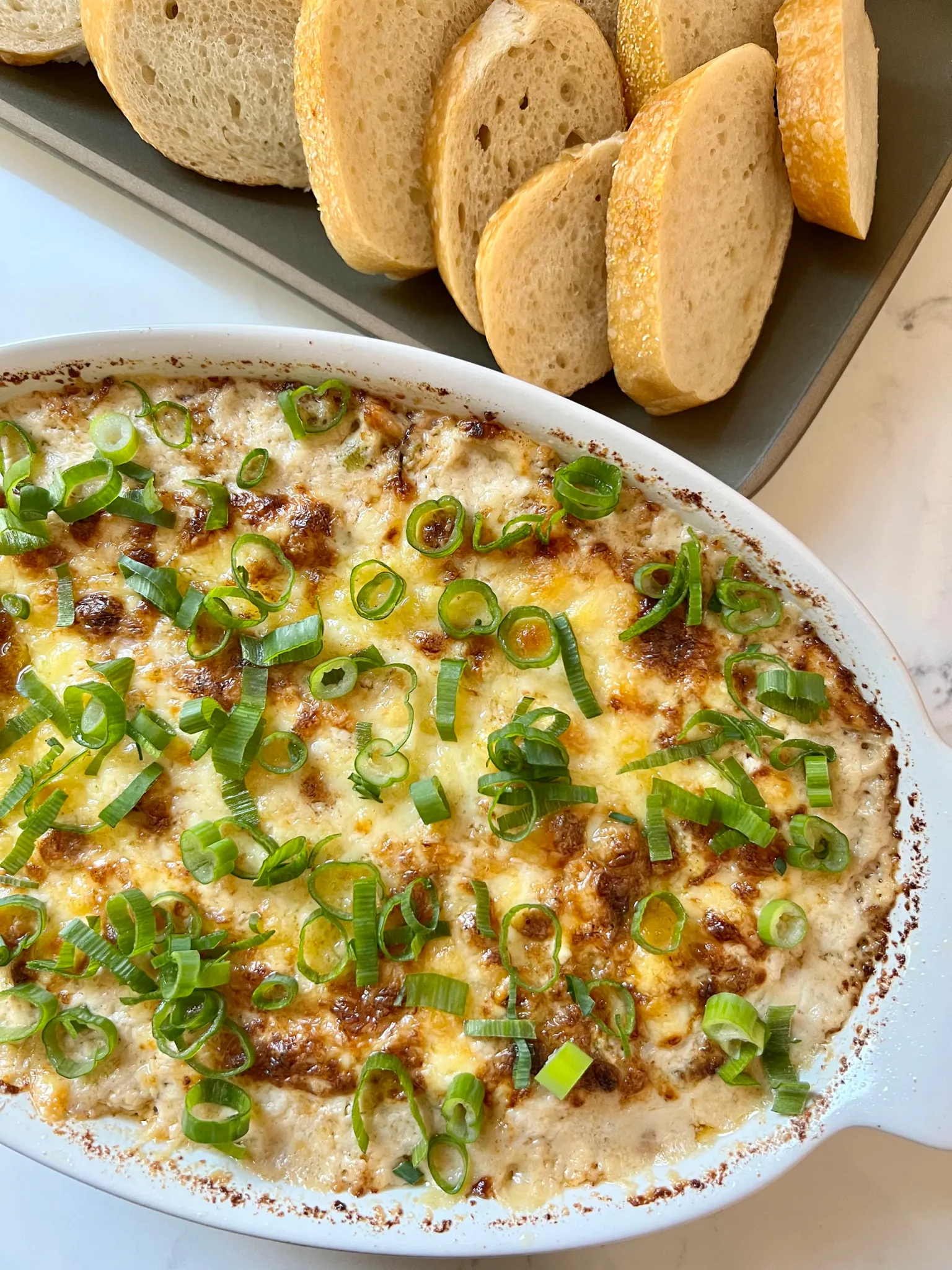 Hot and Cheesy Crab Dip recipe