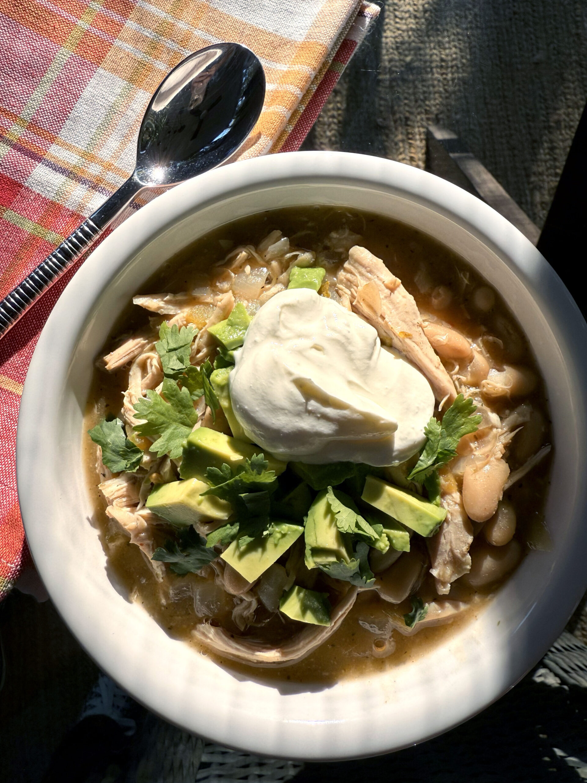 White Chicken Chili | Football Weekend Comfort Food