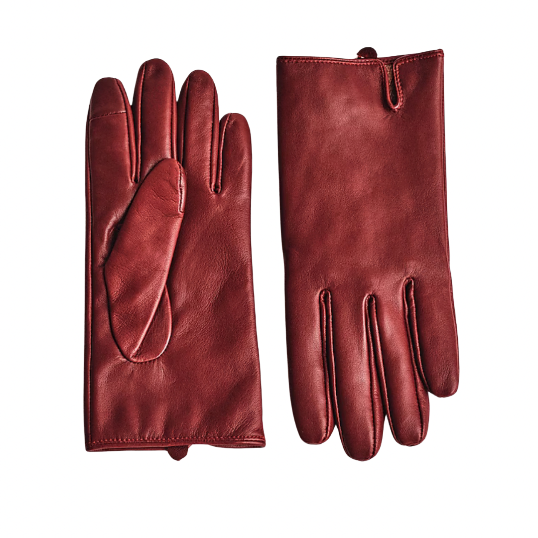 leather tech gloves