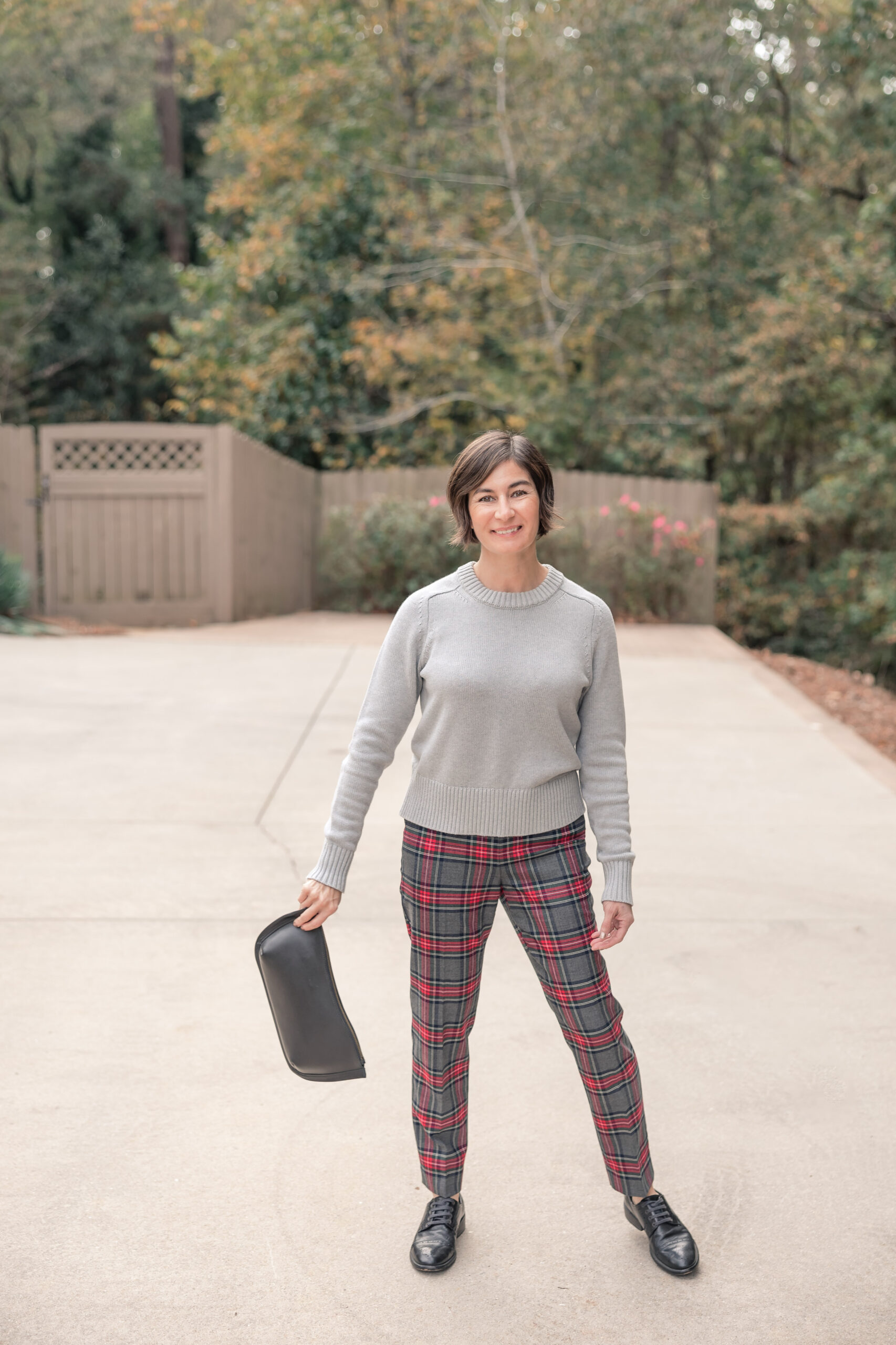 How to Wear Plaid Pants All Season Long