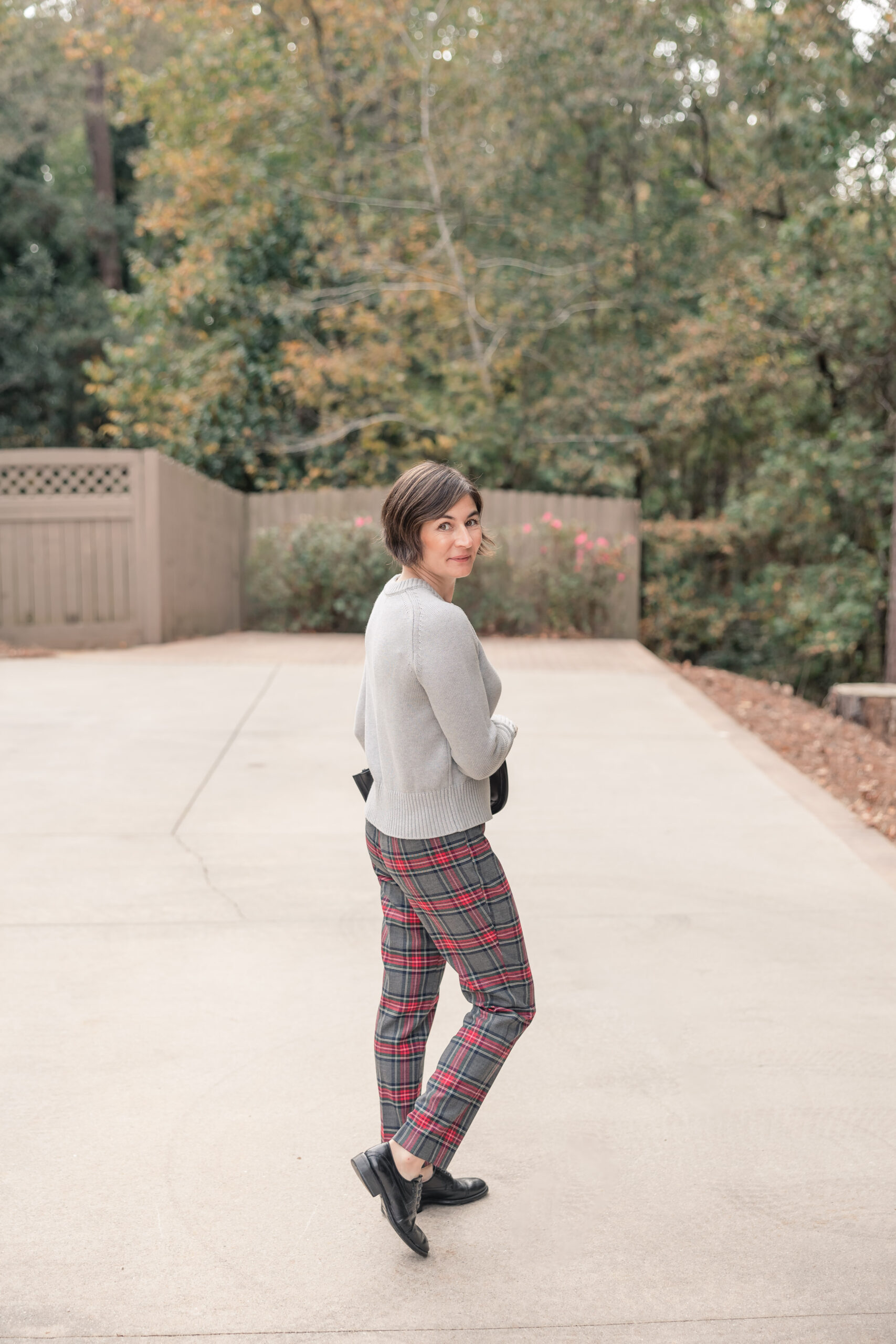 How to Wear Plaid Pants All Season Long