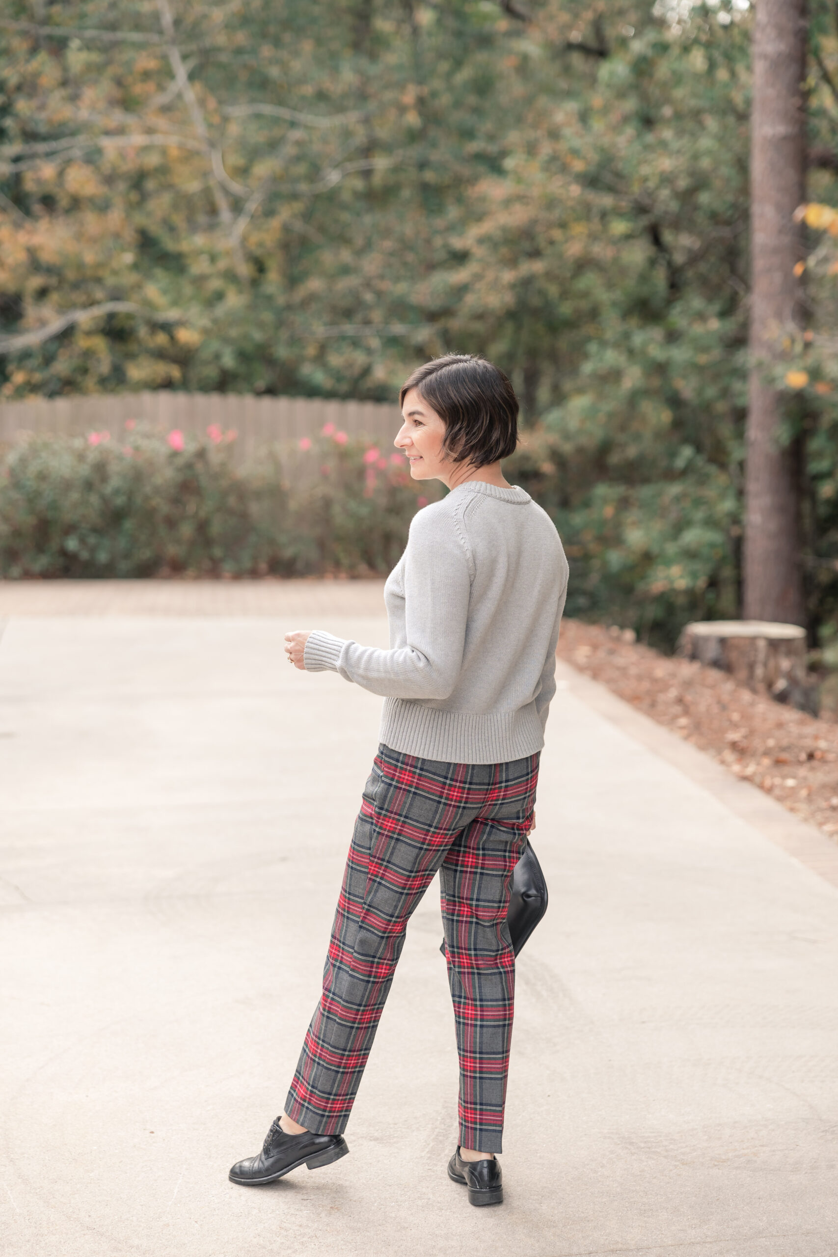 How to Wear Plaid Pants All Season Long