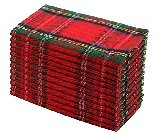 Holiday Plaid Napkins