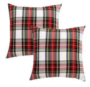 Stewart Plaid Throw Pillows