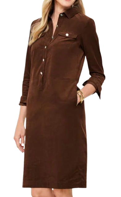 Talbots Corduroy Shift Dress