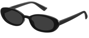 Oval Sunglasses (Black)