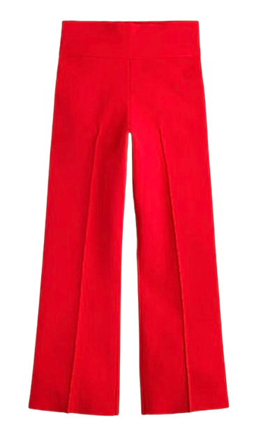 J.Crew Delaney Kickout Sweater Pant – Candy Apple