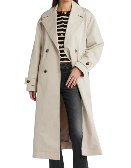 Nordstrom Water Repellent Trench Coat